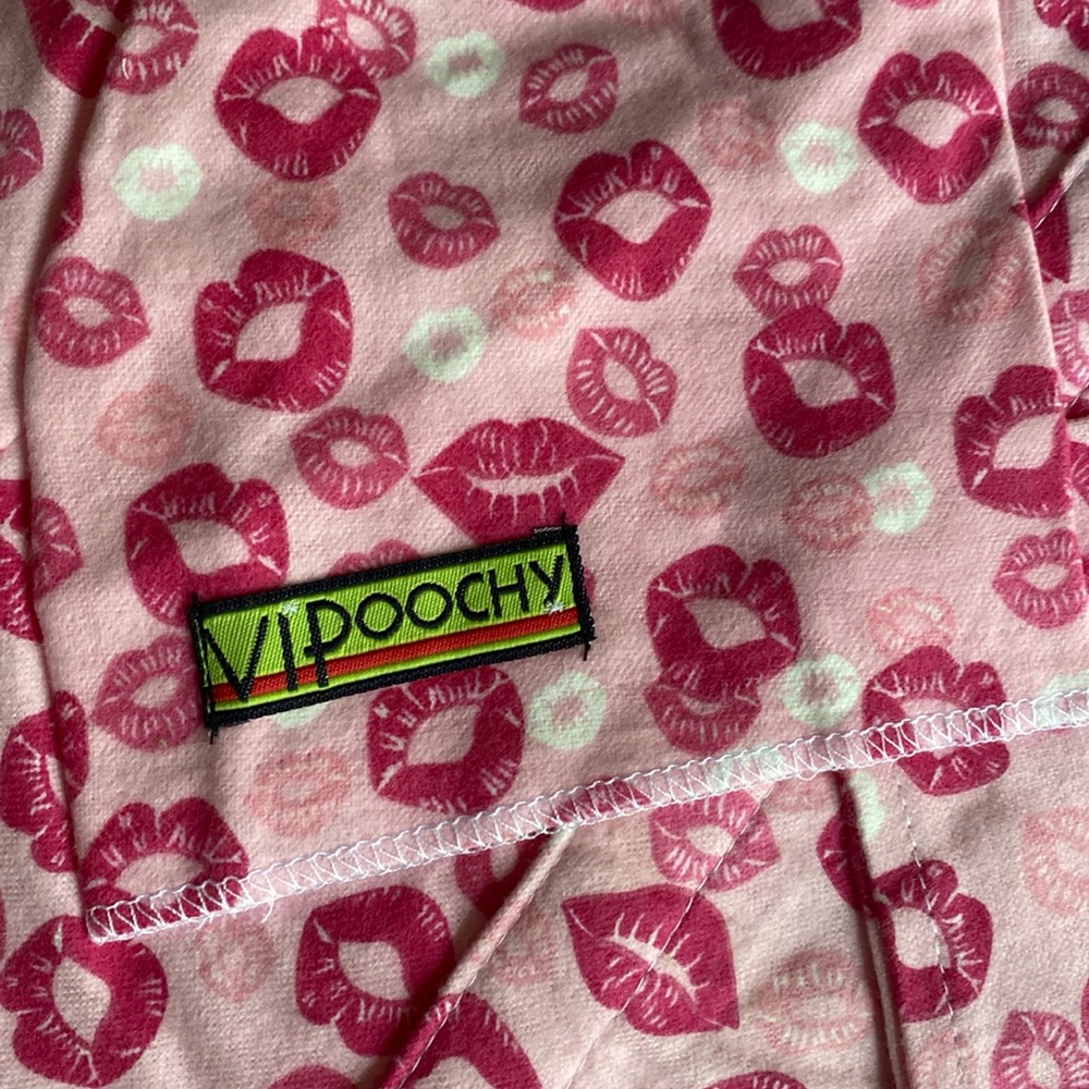 ! Vipoochy Poochy dog dress size L with lips new - Picture 4 of 11